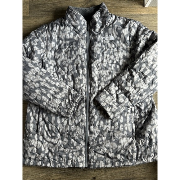 North Face Jacket Womens 3X Reversible Fur Lined Full Zip Outdoor Warm - Picture 1 of 5